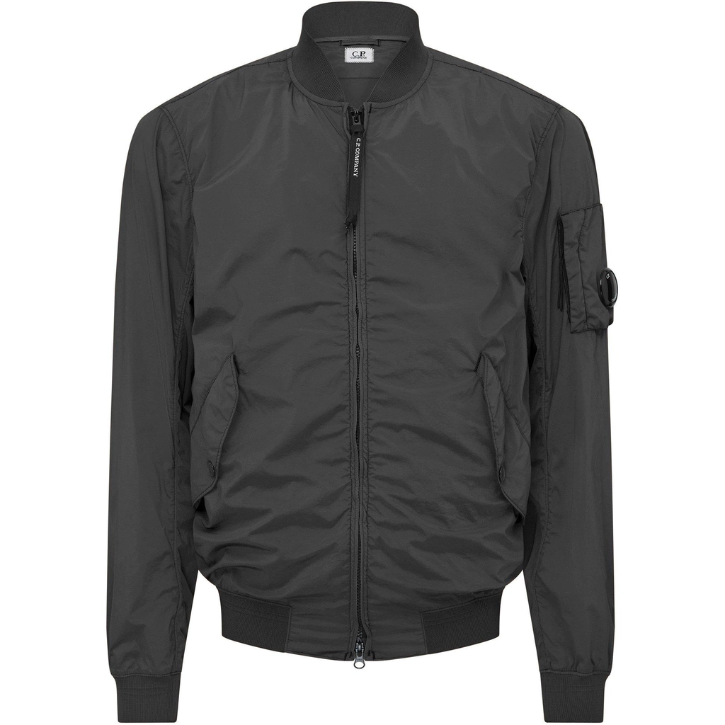 CP Company Nycra R Bomber Jacket - Black 999